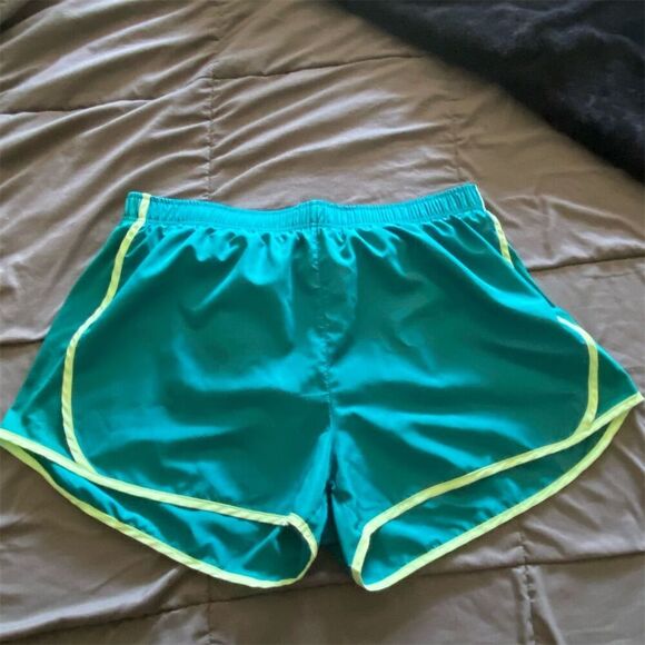 Member's Mark Women's Active Running Shorts XL Blue Yellow Trim - Picture 1 of 4